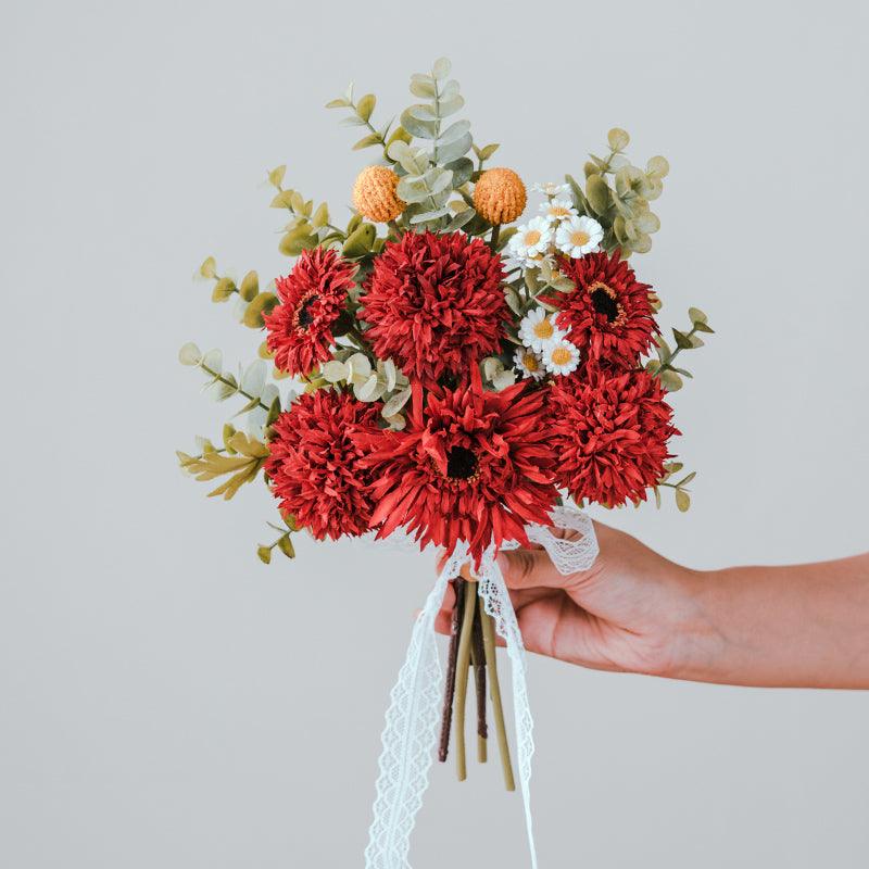 Simulation flowers wedding hand bouquet decoration wedding bouquet